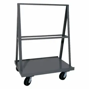 DURHAM MANUFACTURING AF-3672-95 A-Frame Panel Truck, Size 36 x 72-1/2 x 56-15/16 Inch, Gray | CF6KBD