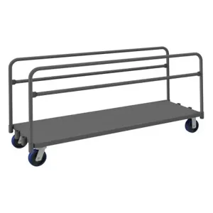 DURHAM MANUFACTURING APT2SH24726PU95 Panel Moving Truck, Adjustable, 2 Removable Divider, Size 24 x 75-5/16 x 36 Inch | CF6KBP