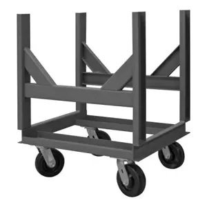 DURHAM MANUFACTURING BCTE-2824-4K-95 Bar Cradle Truck, 2 Cradle, Size 28 x 24 x 34-1/2 Inch | CF6KCL