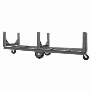 DURHAM MANUFACTURING BCTE-2860-4K-95 Bar Cradle Truck, 3 Cradle, Size 28 x 60 x 28-1/8 Inch | CF6KCP