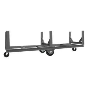 DURHAM MANUFACTURING BCTE-2896-4K-95 Mobile Bar Cradle Rack, Size 96 x 28 x 30 Inch | AA9ZYL 1KAB1