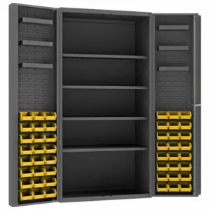 DURHAM MANUFACTURING DC36-48-4S6DS-95 Cabinet, 10 Shelf, 48 Bin | AG3UGR 33VE23