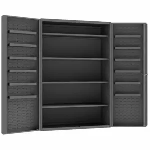 DURHAM MANUFACTURING DC48-4S12DS-95 Cabinet, 16 Shelf | AG3UGU 33VE27