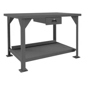 DURHAM MANUFACTURING DWB-3048-177-95 Workbench, 1 Drawer, Size 48 x 30 x 34-1/16 Inch | CF6KDU