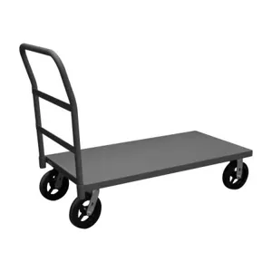 DURHAM MANUFACTURING EPT24608MR95 Platform Truck, Capacity 2400 Lbs, Size 24 x 60 Inch | CF6KFZ