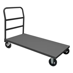 DURHAM MANUFACTURING EPT30606MR95 Platform Truck, Capacity 2000 Lbs, Size 30 x 60 Inch, Gray | CF6KGX