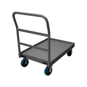 DURHAM MANUFACTURING EPTLU24366PU95 Platform Truck, Lips Up, Capacity 3600 Lbs, Size 24 x 36 Inch | CF6KJR