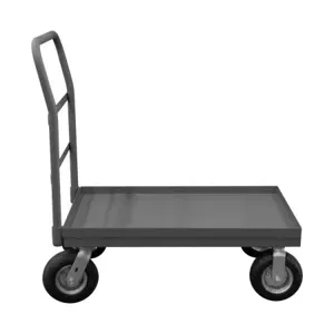 DURHAM MANUFACTURING EPTLU24368PN95 Platform Truck, Lips Up, Capacity 1200 Lbs, Size 24 x 36 Inch | CF6KJT