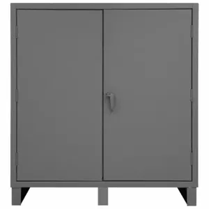 DURHAM MANUFACTURING HDC-246066-3S95 Storage Cabinet, Assembled, Size 60 x 24 x 66 Inch, Gray | AC6JQH 34A954