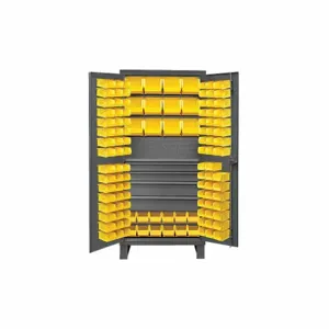 DURHAM MANUFACTURING HDCD243678-120-4M95 Cabinet, 120 Yellow Bin | AG3UHD 33VE37