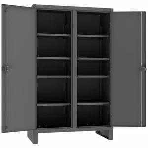 DURHAM MANUFACTURING HDDS244878-8S95 Storage Cabinet, 8 Adjustable Shelf, 12 Gauge, Size 48 x 78 Inch | AA7MQW 16D697