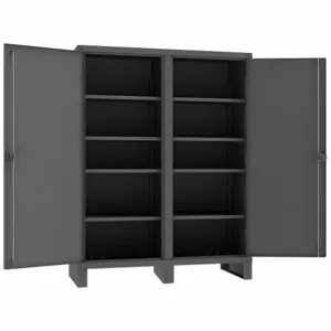 DURHAM MANUFACTURING HDDS246078-8S95 Storage Cabinet, 8 Adjustable Shelf, 12 Gauge, Size 60 x 78 Inch | AA7MQX 16D698