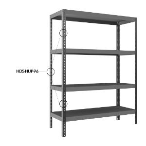 DURHAM MANUFACTURING HDS-HUP-96 Upright, Height 97 Inch | CF6KQL