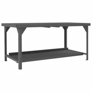 DURHAM MANUFACTURING HDWB-3672-95 Workbench, Size 36 x 72 Inch | AB2WPR 1PE53