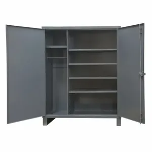 DURHAM MANUFACTURING HDWC243678-5S95 Wardrobe Cabinet, 5 Shelf, Hanger Bar, Size 36 x 24 x 78 Inch | AC6JQZ 34A969