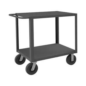 DURHAM MANUFACTURING HET-2436-2-5K-95 Service Truck, 2 Shelf, Capacity 5000 Lbs, Size 24 x 36 Inch | CF6KRZ