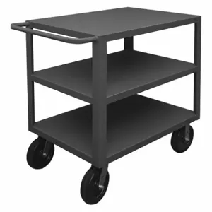 DURHAM MANUFACTURING HET-3672-3-5K-95 Service Truck, 3 Shelf, Capacity 5000 Lbs, Size 36 x 72 Inch | CF6KTW