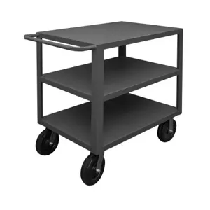 DURHAM MANUFACTURING HET-2448-3-5K-95 Service Truck, 3 Shelf, Capacity 5000 Lbs, Size 24 x 48 Inch | CF6KTE