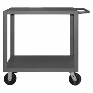 DURHAM MANUFACTURING HET-3672-2-5K-95 Service Truck, 2 Shelf, Capacity 5000 Lbs, Size 36 x 72 Inch | CF6KTU