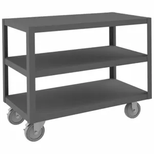 DURHAM MANUFACTURING HMT-1836-3-95 High Deck Portable Table, 3 Shelf, Size 18-1/4 x 36-1/4 x 30-1/16 Inch | AB3HMC 1TGN5