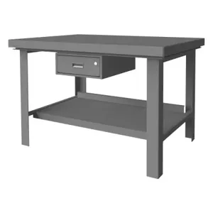 DURHAM MANUFACTURING HWB-3648-177D-95 Workbench, 1 Drawer, Size 48 x 36 x 34 Inch | CF6KWL