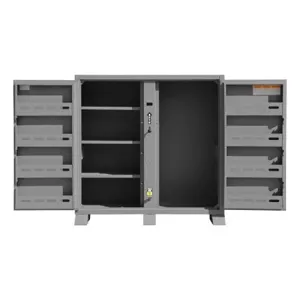 DURHAM MANUFACTURING JSC-246061-94T-D719 Jobsite Cabinet, Double Door, Capacity 47.5 Cubic Feet | CF6KXH