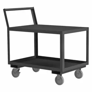 DURHAM MANUFACTURING LDO-1830-2-95 Low Deck Service Truck, 2 Shelf, Size 18-1/4 x 33 x 37-1/2 Inch | CF6KXQ