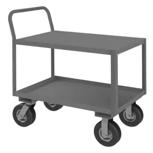 DURHAM MANUFACTURING LDO-2436-2-8PN-95 Low Deck Service Truck, 2 Shelf, Size 24-1/4 x 39 x 41-3/16 Inch | CF6KYA