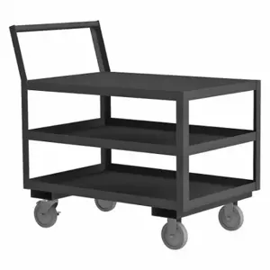 DURHAM MANUFACTURING LDO-2436-3-95 Low Deck Service Truck, 3 Shelf, Size 24-1/4 x 39 x 37-1/2 Inch | CF6KYD