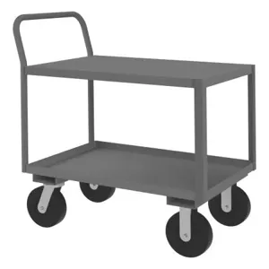 DURHAM MANUFACTURING LDO-243641-2-8PO-95 Low Deck Service Truck, 2 Shelf, Size 24-1/4 x 39 x 41-7/16 Inch | CF6KYN