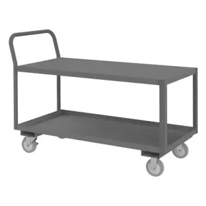 DURHAM MANUFACTURING LDO-2448-2-95 Low Deck Service Truck, 2 Shelf, Size 24-1/4 x 51 x 37-1/2 Inch | CF6KYR