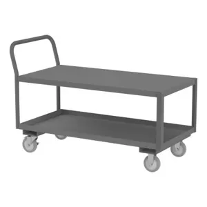 DURHAM MANUFACTURING LDO-244836-2-95 Low Deck Service Truck, 2 Shelf, Size 24-1/4 x 51 x 36 Inch | CF6KYV