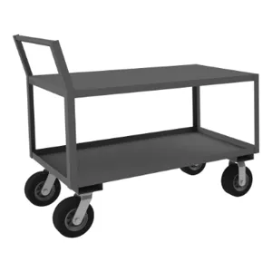 DURHAM MANUFACTURING LDO-244841-2-8SPN-95 Low Deck Service Truck, 2 Shelf, Size 24-1/4 x 51 x 41-3/16 Inch | CF6KYZ