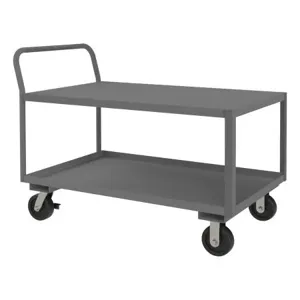 DURHAM MANUFACTURING LDO-3048-2-2K-95 Low Deck Service Truck, 2 Shelf, Size 30-1/4 x 51 x 38-3/4 Inch | CF6KZD