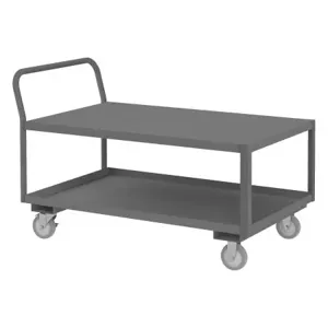 DURHAM MANUFACTURING LDO-304836-2-95 Low Deck Service Truck, 2 Shelf, Size 30-1/4 x 51 x 36 Inch | CF6KZH