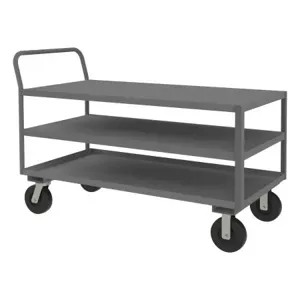 DURHAM MANUFACTURING LDO-306041-3-8PH-95 Low Deck Service Truck, 3 Shelf, Size 30-1/4 x 63 x 41-3/8 Inch | CF6KZW