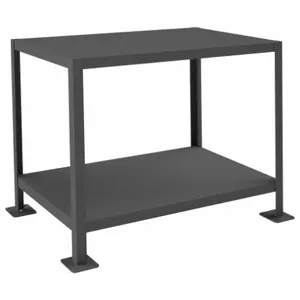 DURHAM MANUFACTURING MT243630-2K295 Machine Table, 2 Shelf, Capacity 2000 Lbs, Size 24 x 36 x 30 Inch | AF7UPM 22ND86