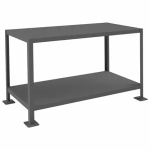 DURHAM MANUFACTURING MT244830-2K295 Machine Table, 2 Shelf, Capacity 2000 Lbs, Size 24 x 48 x 30 Inch | AF7UQA 22ND98