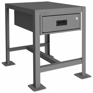 DURHAM MANUFACTURING MTD182424-2K195 Machine Table, 1 Drawer, Capacity 2000 Lbs, Size 18 x 24 x 24 Inch | AF7UPA 22ND75