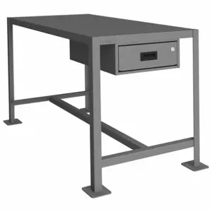 DURHAM MANUFACTURING MTD244830-2K195 Machine Table, 1 Drawer, Capacity 2000 Lbs, Size 24 x 48 x 30 Inch | AF7UQC 22NE01