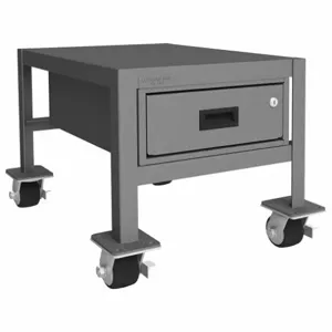 DURHAM MANUFACTURING MTDM182418-2K195 Mobile MT Workbench, 1 Drawer, Capacity 2000 Lbs, Size 18 x 24 x 18 Inch | AB6WYZ 22NE11