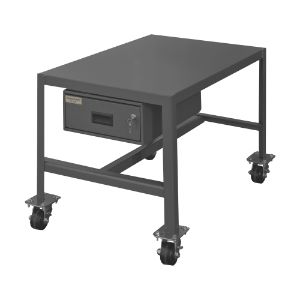 DURHAM MANUFACTURING MTDM182424-2K195 Mobile MT Workbench, 1 Drawer, Capacity 2000 Lbs, Size 24 x 18 x 24 Inch | CF6LCH