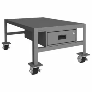 DURHAM MANUFACTURING MTDM243618-2K195 Mobile MT Workbench, 1 Drawer, Capacity 2000 Lbs, Size 24 x 36 x 18 Inch | AF7UQQ 22NE16