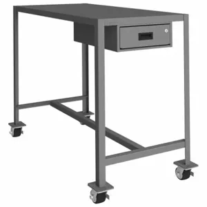 DURHAM MANUFACTURING MTDM244842-2K195 Mobile MT Workbench, 1 Drawer, Capacity 2000 Lbs, Size 24 x 48 x 42 Inch | AF7UQV 22NE25