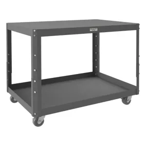 DURHAM MANUFACTURING MTMA243628-1K23PO95 Mobile MT Workbench, Adjustable Height, Size 36 x 24 x 28 Inch | CF6LCX