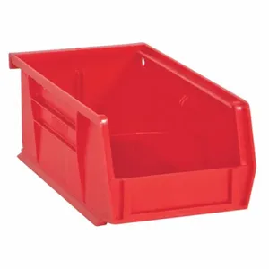 DURHAM MANUFACTURING PB30220-17 Hang And Stack Bin, Size 4 x 7 x 3 Inch, Red | AC7FAR 38G146