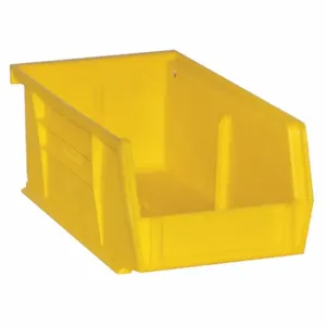 DURHAM MANUFACTURING PB30220-21 Hang And Stack Bin, Size 4 x 7 x 3 Inch, Yellow | AC7FAL 38G141