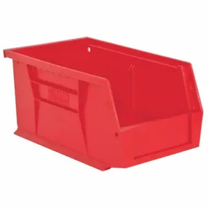 DURHAM MANUFACTURING PB30230-17 Hang And Stack Bin, Size 6 x 11 x 5 Inch, Red | AC7FAT 38G147