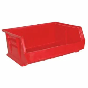 DURHAM MANUFACTURING PB30250-17 Hang And Stack Bin, Size 16 x 15 x 7 Inch, Red | AC7FAV 38G149