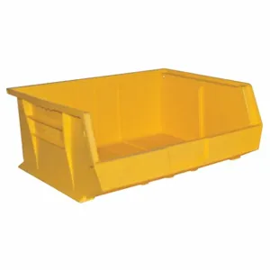 DURHAM MANUFACTURING PB30250-21 Hang And Stack Bin, Size 16 x 15 x 7 Inch, Yellow | AC7FAP 38G144